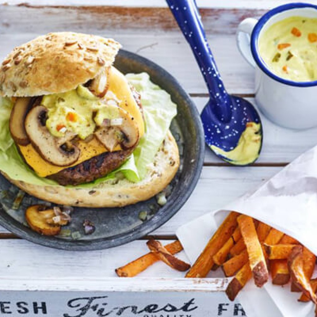Recept cheesburger