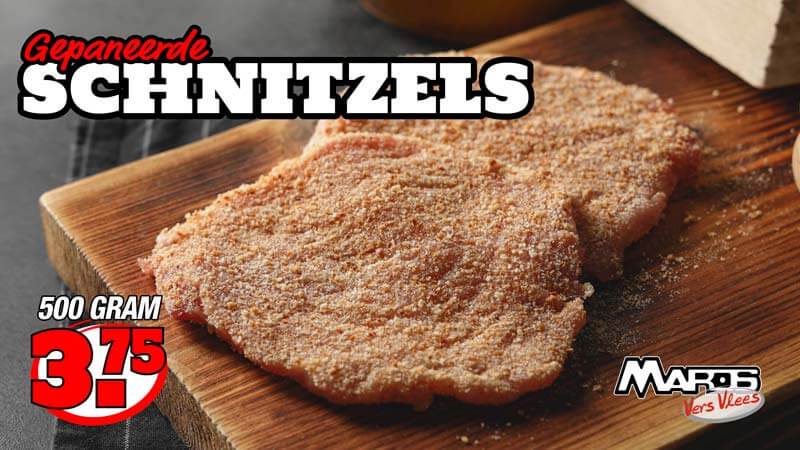 Maros actie schnitzels