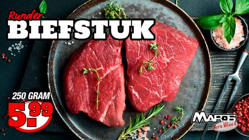 Maros actie biefstuk