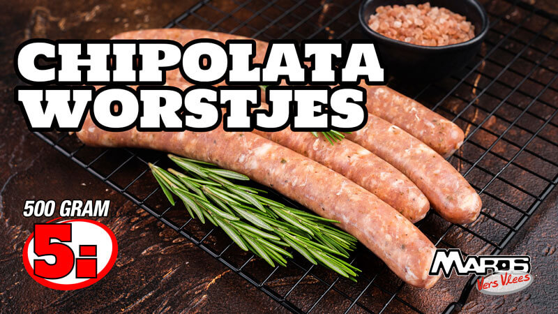 Maors actie chipolate worstjes